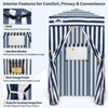 EAGLE PEAK 4x4 Pop Up Canopy, Flex Ultra Compact Portable Privacy Changing Room Photoshoots - 4 of 4