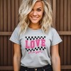Simply Sage Market Women's Love Season Distressed Short Sleeve Graphic Tee - 2 of 3