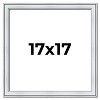 PosterPalooza | Square Classic Silver Picture Frame - UV Acrylic, Foam Board Backing, Hanging Hardware - 2 of 4
