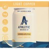 Athletic Brewing Company Cerveza Atletica Non-Alcoholic Light Copper - 6pk/12 fl oz Cans - 3 of 4