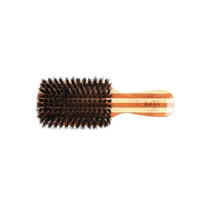 Glamlily 2 Pack Boar Bristle Hair Brushes With Nylon Pins And Bamboo  Handles, Wave Brush, 9 In : Target