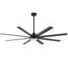 Airsurfer 72" Ceiling Fan with Color-Changing LED Light and Remote - 3 of 4