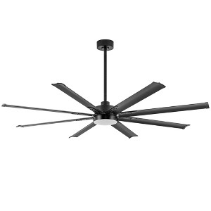 Airsurfer 72" Ceiling Fan with Color-Changing LED Light and Remote - 1 of 4