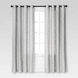 1pc Light Filtering Diamond Weave Window Curtain Panel - Threshold™