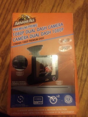 High Definition 1080p Dual Dashboard Camera - Armor All