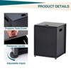 Propane Tank Cover Table, 20 Lbs Propane Tank Storage Box with Top Opening and Side Handles, Versatile Side Table for Garden Patio - 3 of 4