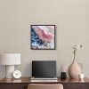 Art Remedy Doll Memories - Bold Watercolor Geode Pastel Color Abstract Wall Art Framed - 2 of 4