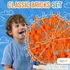 Strictly Briks Bricks Starter Kit, Orange, 144 Pieces, 2x2 Inches, Building Creative Play Set - 2 of 4