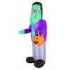 Occasions 7' INFLATABLE TRICK OR TREAT MONSTER, 7 ft Tall, Multicolored - 4 of 4