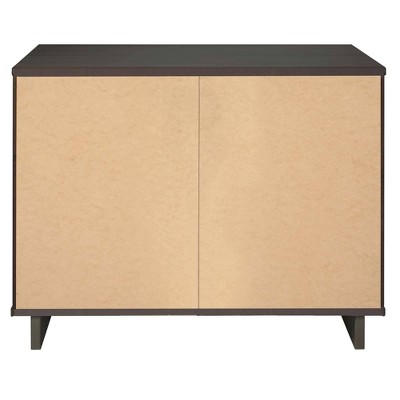 Granville Dark Grey Pinewood Vertical Dresser Set