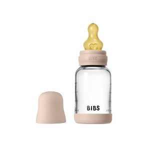 Bibs Baby Glass Bottle with Latex Nipple - 1 of 4