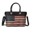 MKF Collection Lilian Vegan Leather Women’s FLAG Tote Bag by Mia K - 2 of 4