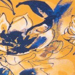 tangerine floral