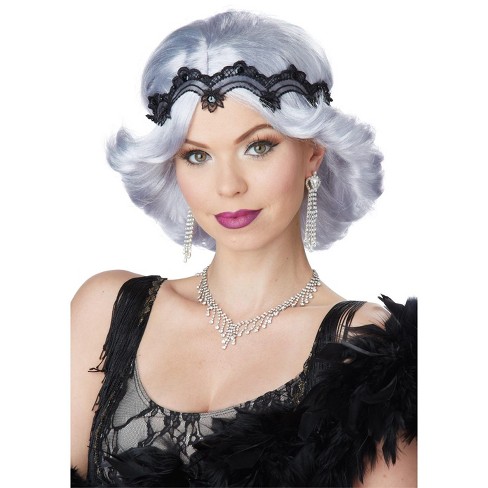 California Costumes 20s Glitz And Glamour Wig And Headband