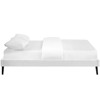 Modway Helen Full Vinyl Bed Frame with Round Splayed Legs - 3 of 4