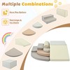 Hurry! Get VYNXARIA's 6 - in - 1 gray Climbing Foam Toys. With stairs, pads, and cylinders, it's perfect for safe, fun climbing. - 4 of 4