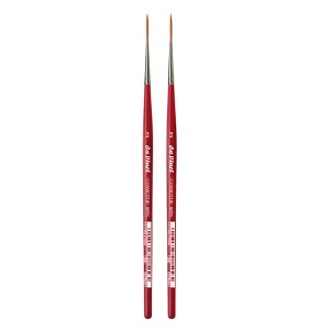 da Vinci COSMOTOP-SPIN Rigger Brush, Synthetic, Acrylic & Watercolor, Pointed Liner, Series 5880, Size 2, Pack of 2 - 1 of 3