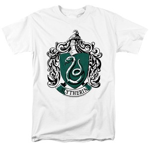 Men's Harry Potter Slytherine Crest T-Shirt - 1 of 4