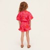 Toddler Classic Rose Ruffle 2pc Top and Bottom Set - kate spade new york x Target Pink/Red - 2 of 4