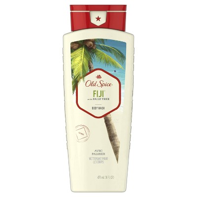 Old Spice Body Wash for Men Fiji with Palm Tree Scent Inspired by Nature - 16 fl oz