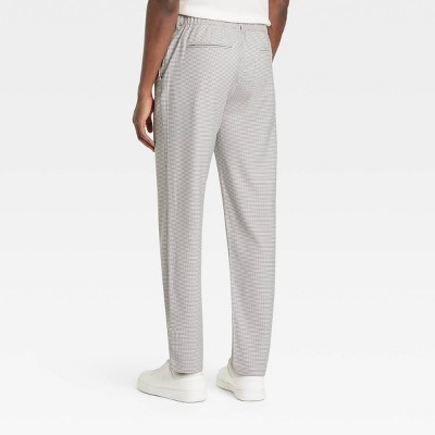 Houston White Adult Houndstooth Straight Leg Trousers