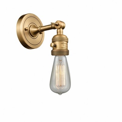 Bare Bulb - 1 Light Wall Sconce In Traditional Style-6.38 Inches Tall and 4.5 Inches Wide