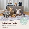 Bearington Lil' Saber Small Plush Stuffed Animal Tiger with Soft Faux-Fur, 9 inches - 4 of 4