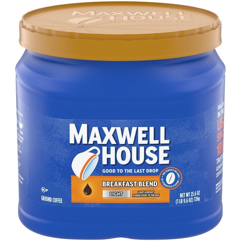 UPC 043000046579 product image for Maxwell House Breakfast Blend Light Roast Ground Coffee - 29.3oz | upcitemdb.com