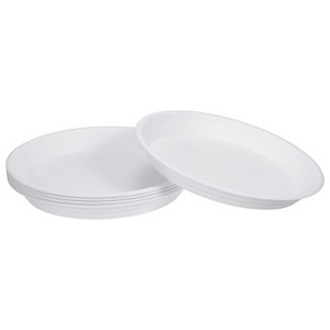 Unique Bargains Home Garden Round Plastic Plant Saucers 6 Pcs - 1 of 4