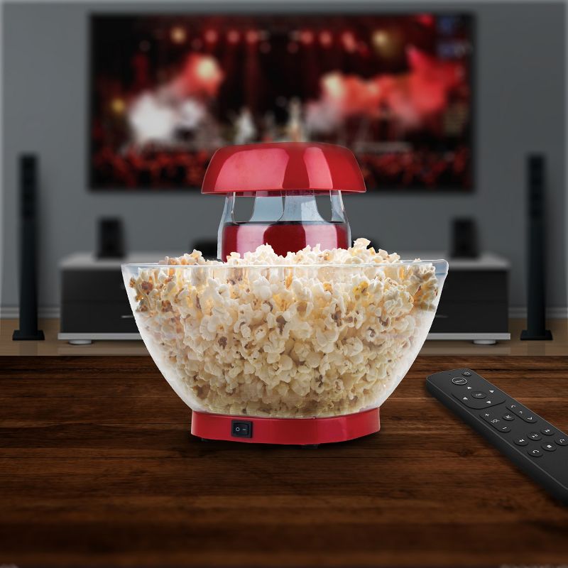 Brentwood Jumbo 24-Cup Hot Air Popcorn Maker in Red, 2 of 5