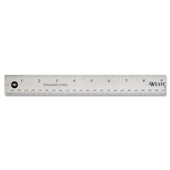 Westcott Acrylic Data Highlight Reading Ruler With Tinted Guide - ACM10580  