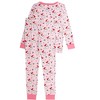RuffleButts SoftSnooze Big Girls Ruffle Long Sleeve Pajama Set - 2 of 4