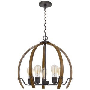 Cal Lighting 60W x 5 Riverton metal chandelier - 1 of 4