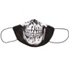 HalloweenCostumes.com   Skeleton Sublimated Face Mask for Adults, Black/White - 3 of 3
