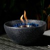 VYNXARIA Tabletop Fire Pit Black, Table Top Fire Bowl Outdoor & Indoor Portable Ethanol Fireplace Alcohol Fire Pot - 2 of 4