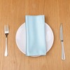 Unique Bargains Restaurant Wedding Banquet Sateen Napkins 20 x 20 Inches 6 Pcs - 4 of 4