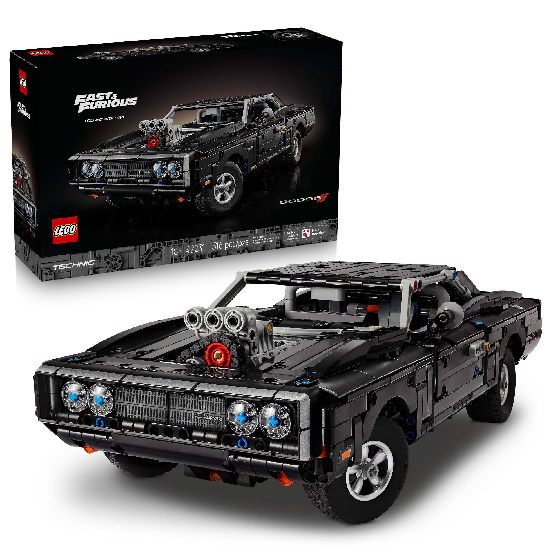LEGO Technic Fast and Furious Dodge Charger R/T Car 42231