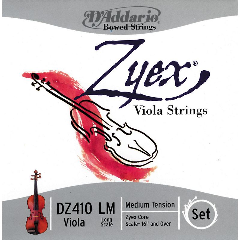 D'Addario Zyex Series Viola String Set, 2 of 5