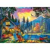 MasterPieces 1000 Piece Jigsaw Puzzle - Last Days of Summer - Nature Lakeside Retreat - 3 of 4