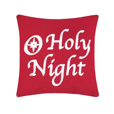 C&F Home 14" x 14" Holy Night Pillow