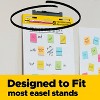 Post-it® Super Sticky Mini Easel Pad, 15 x 18 Inches, 20 Sheets/Pad, 1 Pad, White Premium Self Stick Flip Chart Paper: Large Sticky Pad - 2 of 4