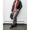 Women's PAPERBAG WAIST PANTS - BLACK TAPE - 4 of 4