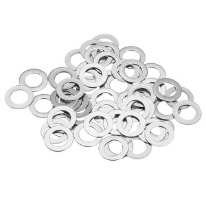 Unique Bargains 304 Stainless Steel Screw Bolt Electronic Repair Automotive Ultra Thin Flat Washers - 1 of 4