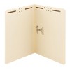 Smead Fastener File Folder, 2 Fasteners, Reinforced Straight-Cut Tab, Letter Size, Manila, 50 each per Box  (14513) - 3 of 4