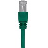 Monoprice Cat6A Ethernet Patch Cable - 7 Feet - Green | Network Internet Cord - RJ45, 550Mhz, STP, Pure Bare Copper Wire, 10G, 26AWG - 2 of 4