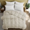 Peace Nest White Goose Down Comforter - Ultra Soft  Noiseless 360 Thread Count Fabric, Lightweight & Medium Weight for All Season - 2 of 4