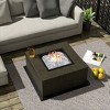 WestinTrends Fire Pit Fire Glass Tempered Glass Rocks for Fireplace Accessories - 2 of 3
