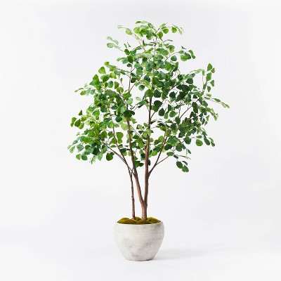 76.5x 30 Artificial Olive Tree in Ceramic Pot - Threshold™ designed with  Studio McGee