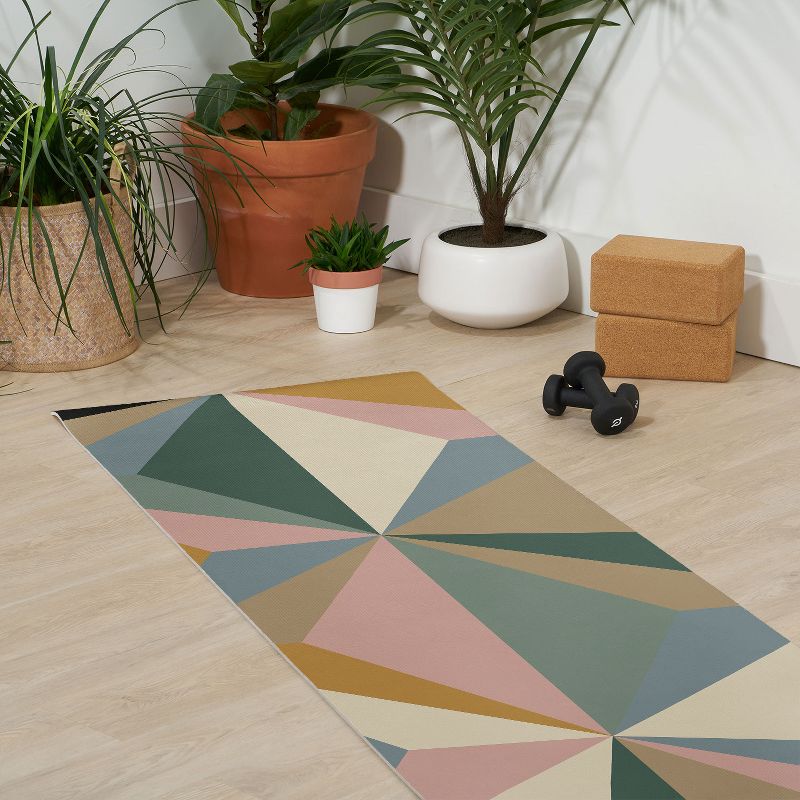 Alisa Galitsyna Pastel Triangles (6mm) 70" x 24" Yoga Mat - Society6, 3 of 4