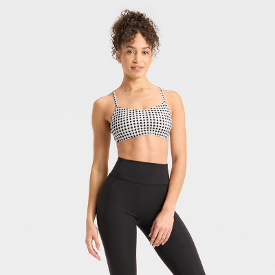 Women's Everyday Soft Light Support Strappy Sports Bra - All In Motion™